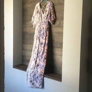 Lovestitch Floral Maxi Dress S/M Small Medium
